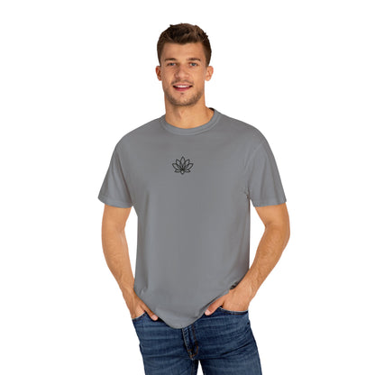 Lotus Bloom Unisex T-shirt, Soft Cotton Tee, Spiritual Gift, Meditation Wear, Casual Daily Outfit, Nature Lover Apparel