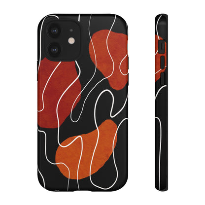Stylish Phone Case with Abstract Design, Tough Cases for Modern Life, Trendy Phone Accessory, Unique Gift Idea, Holiday Present