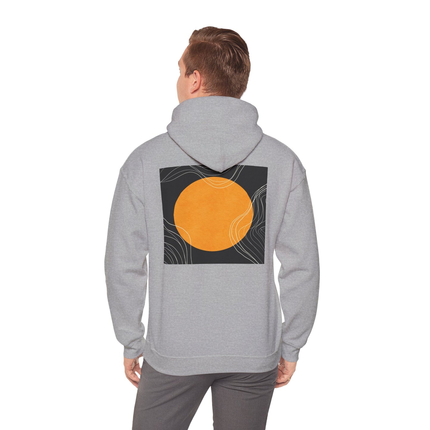 Lotus Sunshine Unisex Hoodie, Cozy Sweatshirt for Relaxation, Nature Lovers Gift, Everyday Comfort, Inspirational Outfit, Gift for Him, Gift for Her, Abstract Crewneck