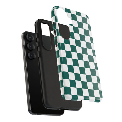 Stylish Checkered Phone Case, Protective Cover, Unique Gift, Trendy Accessory, Customizable Design, Ideal for All Ages