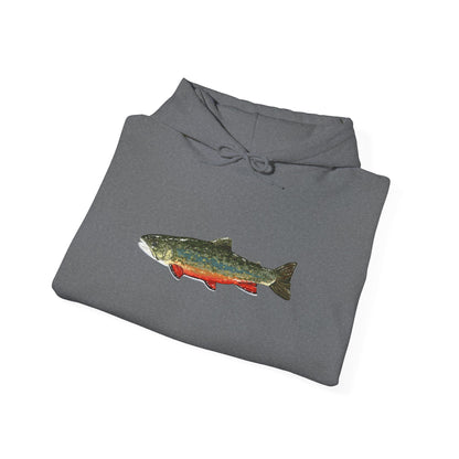 Trout Design Heavy Blend Hoodie, Fishing Gift, Outdoor Apparel, Comfortable Sweatshirt, Unisex Hoodie, Casual Fishing Wear