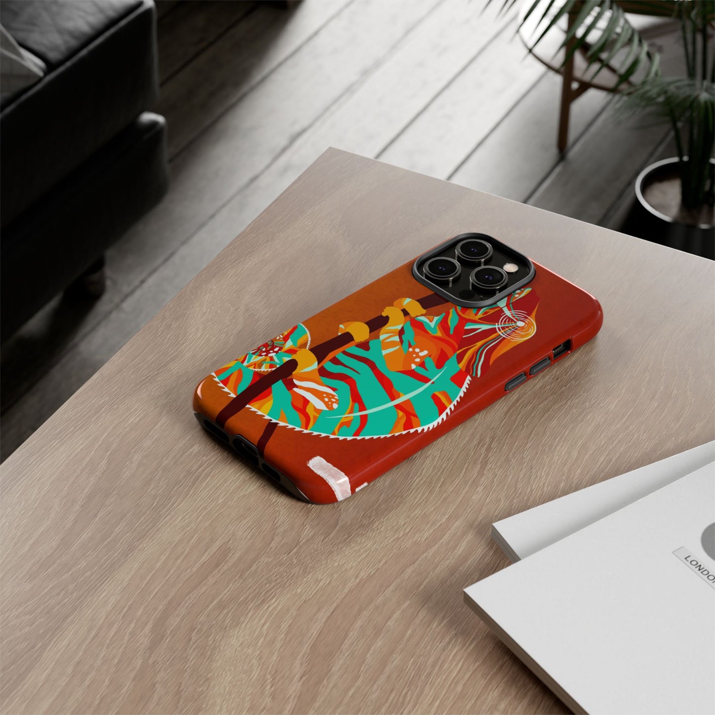 Chameleon Phone Case - Vibrant Artistic Design, Tough Cases for Animal Lovers, Unique Gift, Eco-Friendly Protection