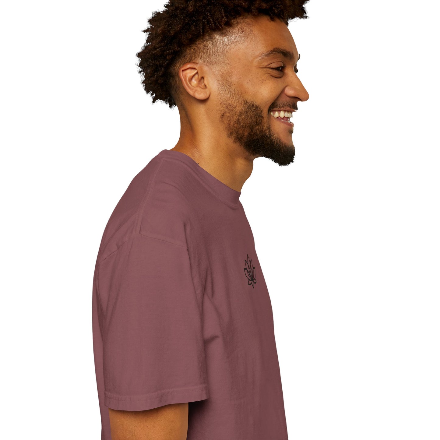 Lotus Bloom Unisex T-shirt, Soft Cotton Tee, Spiritual Gift, Meditation Wear, Casual Daily Outfit, Nature Lover Apparel