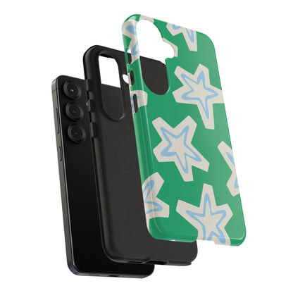 Retro Star Pattern Phone Case | Tough Cases, Colorful Cover for Phones, Phone Accessories, Gift for Her, Trendy Cases