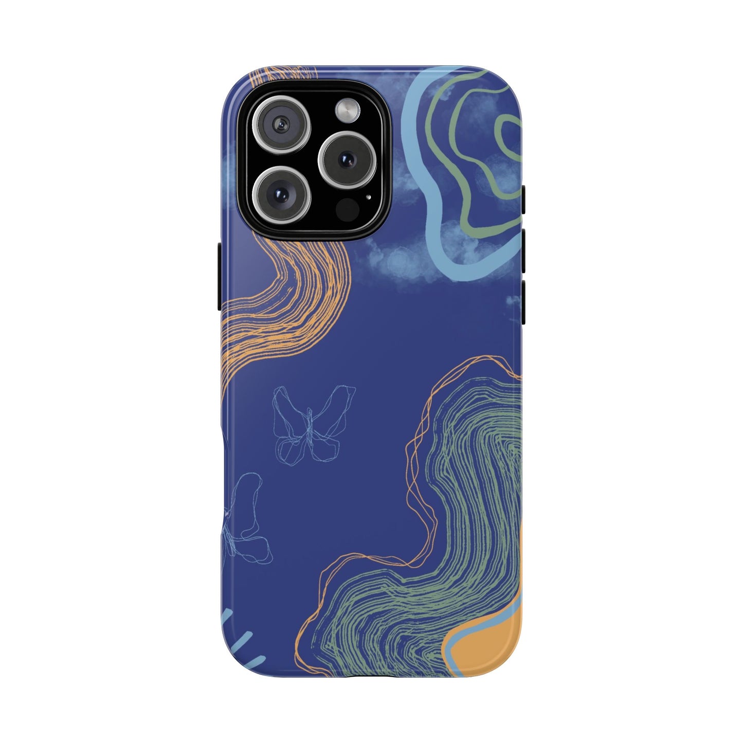 Artistic Phone Case, Abstract Phone Cover, Gift for Her, Modern Design, Boho Phone Case, Unique Phone Accessories