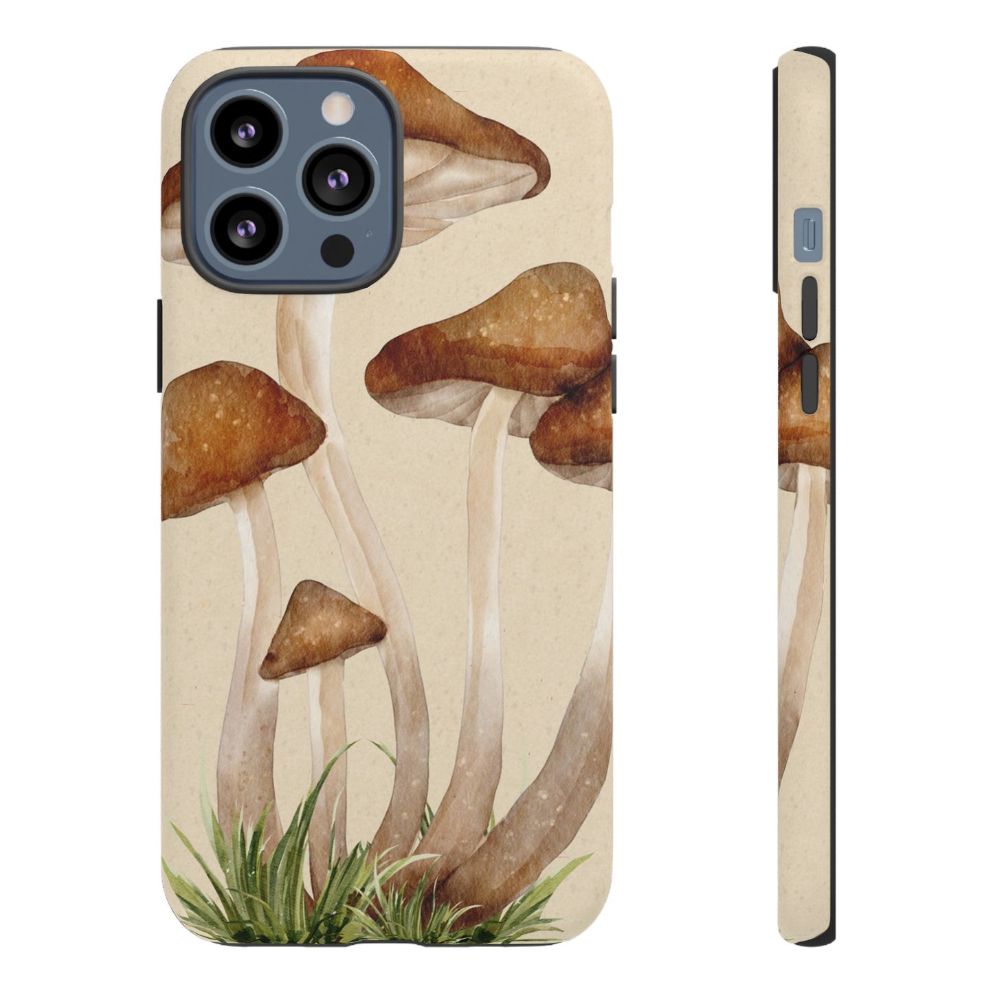 Mushroom Phone Case - Nature Lover, Eco-Friendly Gift, Cute Cell Phone Cover, Aesthetic Tech Accessory, Unique Fall Decor, Artsy Phone Cases, Cute, Gift for Her, Nature-inspired Designs, Durable Cases