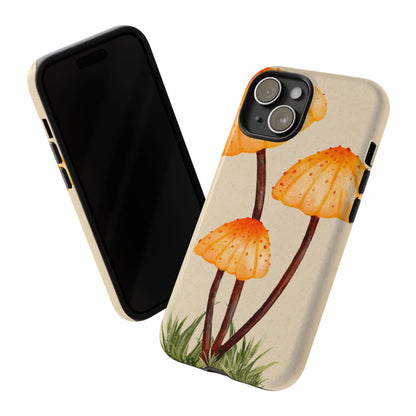 Mushroom Phone Case, Tough Cases for Nature Lovers, Unique Phone Covers, Gifts for Eco Enthusiasts, Fun Protective Cases