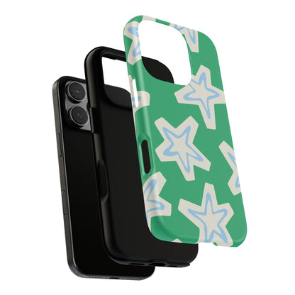 Retro Star Pattern Phone Case | Tough Cases, Colorful Cover for Phones, Phone Accessories, Gift for Her, Trendy Cases