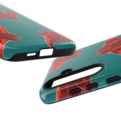Manta Ray Phone Case, Tropical Phone Cover, Ocean Vibe Accessories, Summer Gift Idea, Marine Animal Merchandise