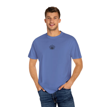 Lotus Bloom Unisex T-shirt, Soft Cotton Tee, Spiritual Gift, Meditation Wear, Casual Daily Outfit, Nature Lover Apparel