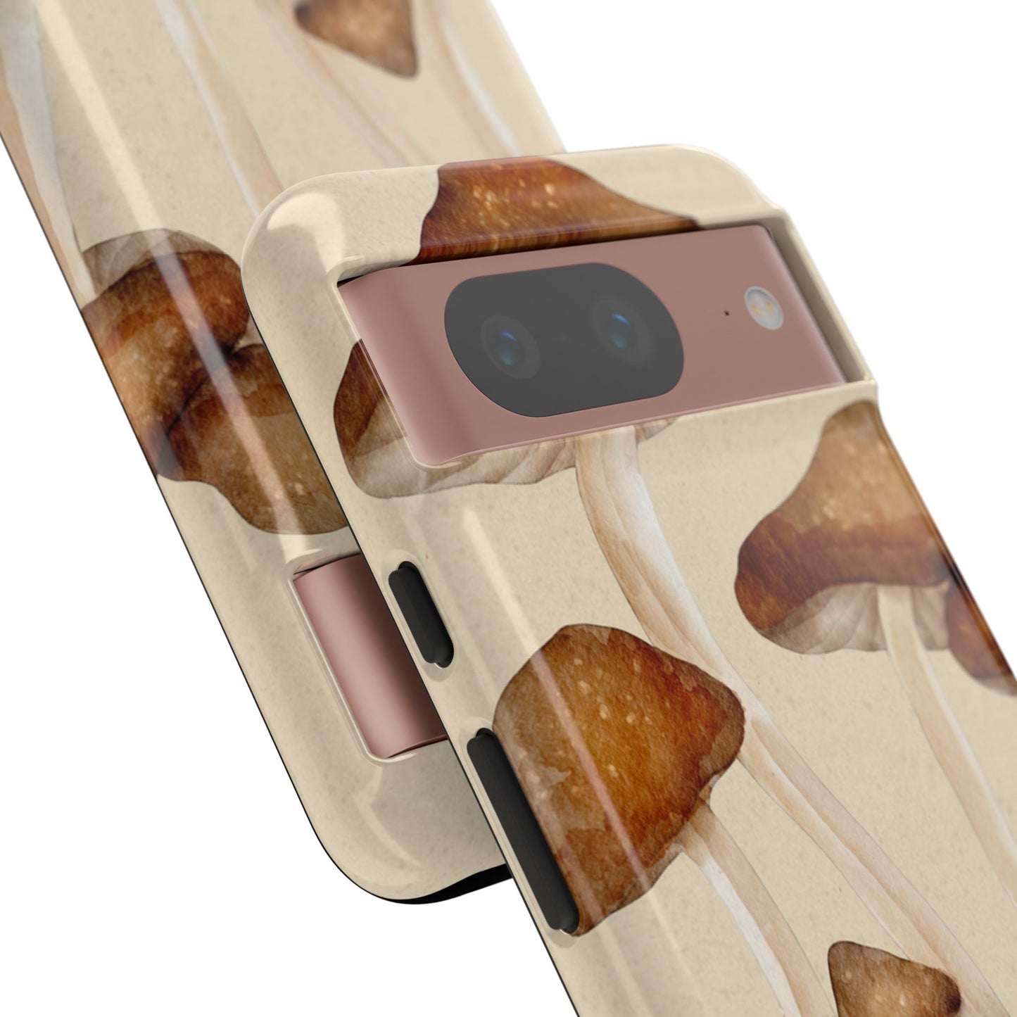 Mushroom Phone Case - Nature Lover, Eco-Friendly Gift, Cute Cell Phone Cover, Aesthetic Tech Accessory, Unique Fall Decor, Artsy Phone Cases, Cute, Gift for Her, Nature-inspired Designs, Durable Cases
