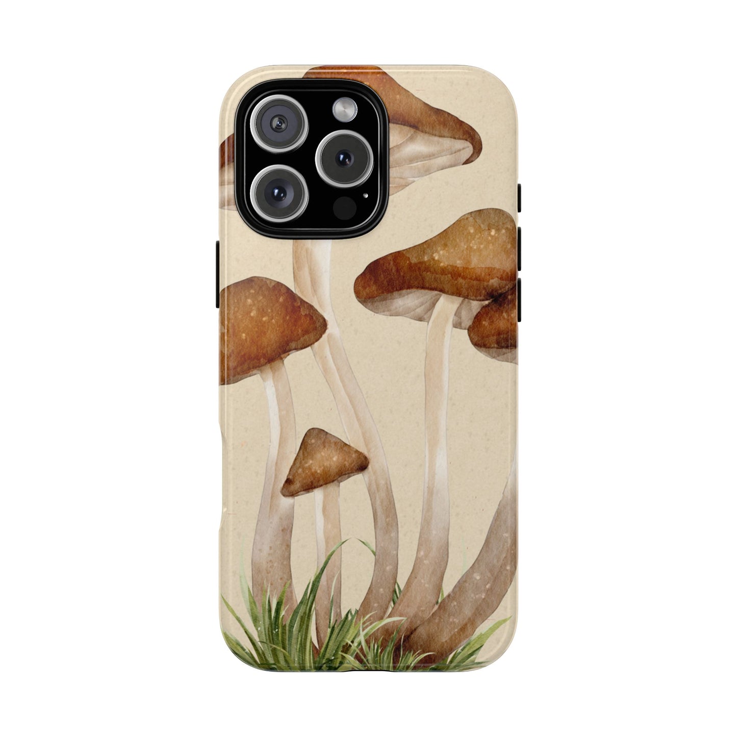 Mushroom Phone Case - Nature Lover, Eco-Friendly Gift, Cute Cell Phone Cover, Aesthetic Tech Accessory, Unique Fall Decor, Artsy Phone Cases, Cute, Gift for Her, Nature-inspired Designs, Durable Cases