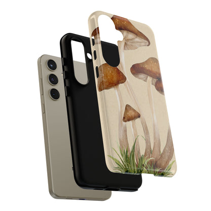 Mushroom Phone Case - Nature Lover, Eco-Friendly Gift, Cute Cell Phone Cover, Aesthetic Tech Accessory, Unique Fall Decor, Artsy Phone Cases, Cute, Gift for Her, Nature-inspired Designs, Durable Cases