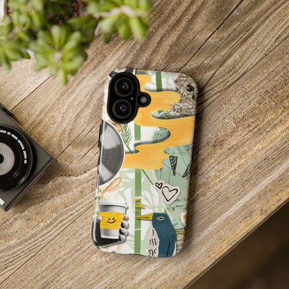 Artistic Phone Case, Unique Cell Phone Cover, Trendy Gifts for Music Lovers, Eco-Friendly Phone Accessory, Stylish Tech Gifts, Cool Cases, Unique Phone Cases