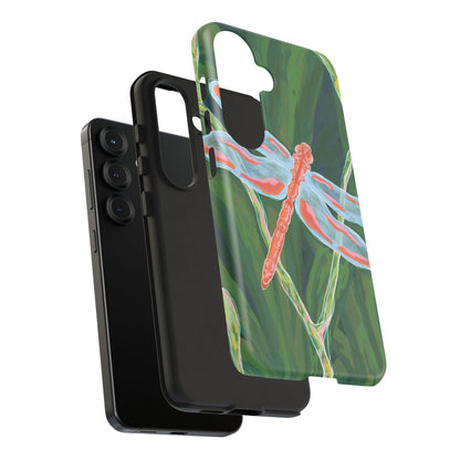 Dragonfly Phone Case, Tough Cases for Nature Lovers, Unique Phone Cover, Eco-Friendly Gift, Colorful Protection