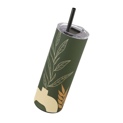 Boho-Inspired Tumbler, Modern Minimalist, Matte, Gift for Her, Mother's Day Gift, Nature Tumbler