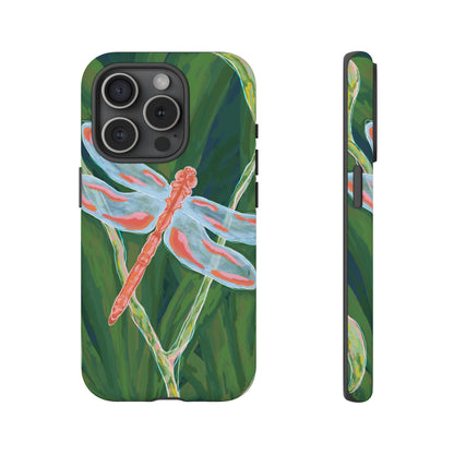 Dragonfly Phone Case, Tough Cases for Nature Lovers, Unique Phone Cover, Eco-Friendly Gift, Colorful Protection