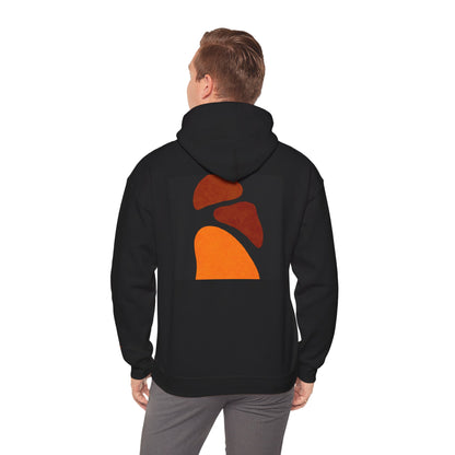 Artistic Unisex Hooded Sweatshirt - Cozy Streetwear, Casual Outfit, Perfect Gift, Fall Fashion, Graphic Hoodie