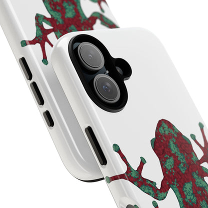 Frog Phone Case, Tough Cases, Eco-Friendly Phone Accessories, Unique Gifts for Nature Lovers, Cute Frog Design