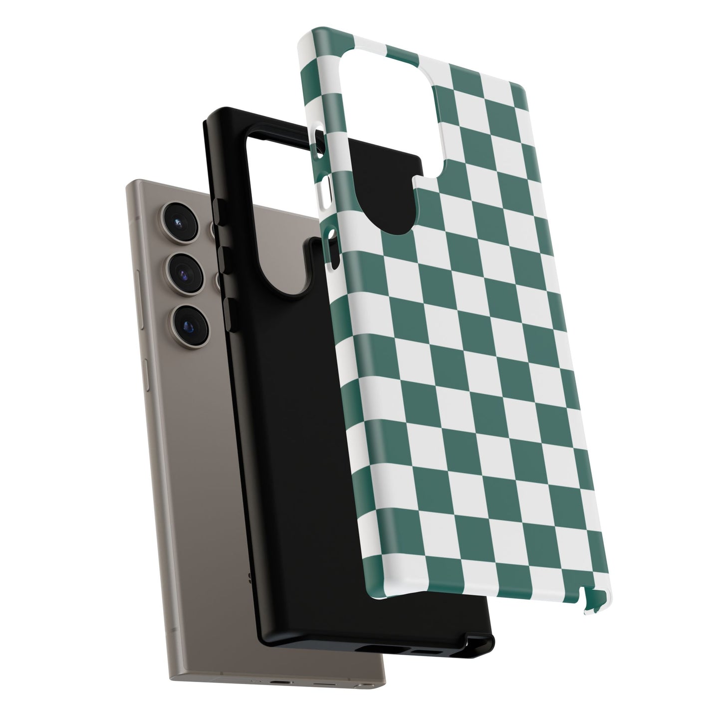 Stylish Checkered Phone Case, Protective Cover, Unique Gift, Trendy Accessory, Customizable Design, Ideal for All Ages