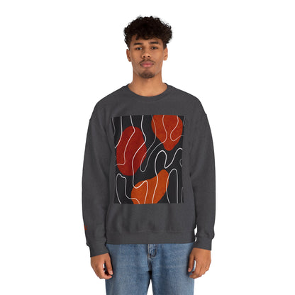 Abstract Modern Crewneck Sweatshirt, Cozy Casual Wear, Gift for Art Lovers, Stylish Layering, Perfect for Fall/Winter, Unique Graphic [...]