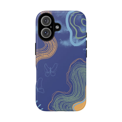Artistic Phone Case, Abstract Phone Cover, Gift for Her, Modern Design, Boho Phone Case, Unique Phone Accessories
