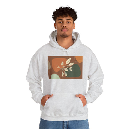 Botanical Design Unisex Hoodie, Cozy Sweatshirt for Nature Lovers, Gift for Friends, Autumn Fashion, Comfortable Casual Wear