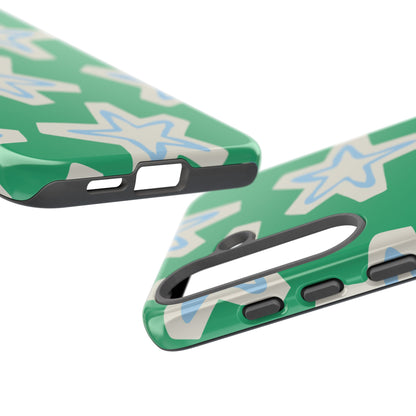 Retro Star Pattern Phone Case | Tough Cases, Colorful Cover for Phones, Phone Accessories, Gift for Her, Trendy Cases