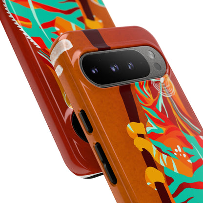 Chameleon Phone Case - Vibrant Artistic Design, Tough Cases for Animal Lovers, Unique Gift, Eco-Friendly Protection