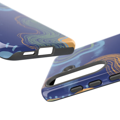 Artistic Phone Case, Abstract Phone Cover, Gift for Her, Modern Design, Boho Phone Case, Unique Phone Accessories