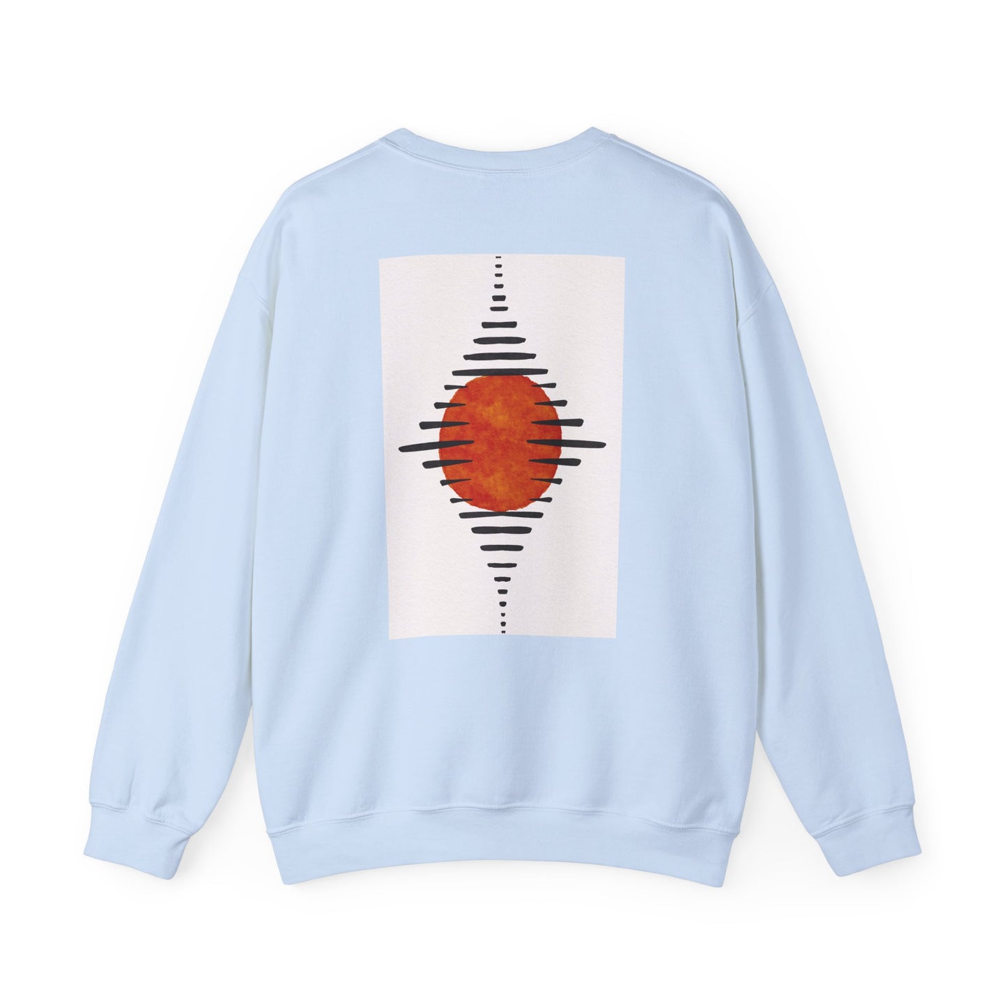 Lotus & Sun Graphic Sweatshirt, Relaxed Fit Crewneck, Perfect Gift for Spring, Cozy Fashion, Unisex Apparel, Gift for Him, Gift for Her, Fall Vibes, Autumn Crewneck
