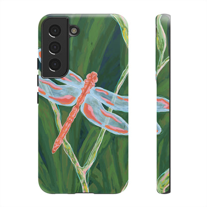 Dragonfly Phone Case, Tough Cases for Nature Lovers, Unique Phone Cover, Eco-Friendly Gift, Colorful Protection