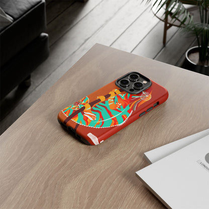 Chameleon Phone Case - Vibrant Artistic Design, Tough Cases for Animal Lovers, Unique Gift, Eco-Friendly Protection