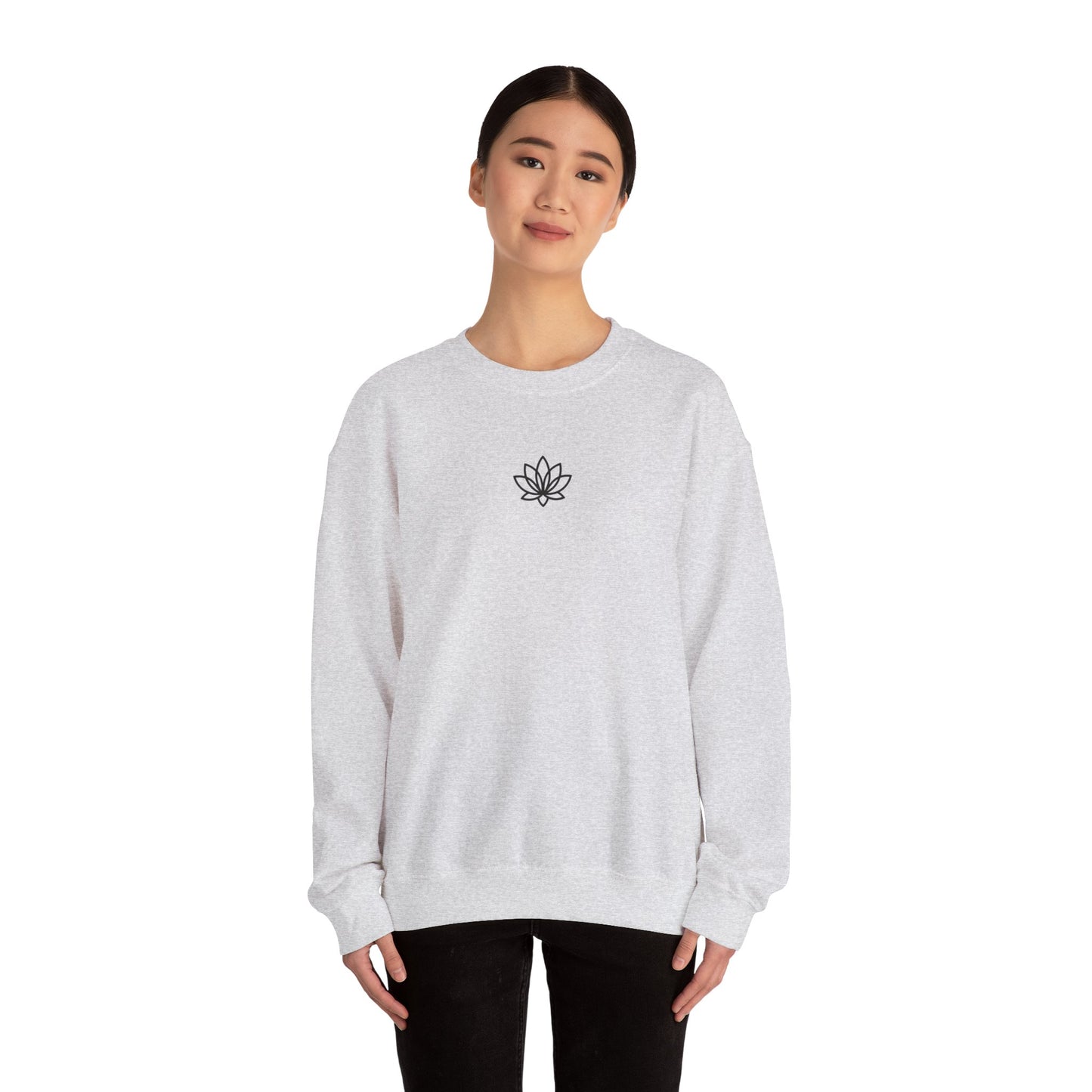 Sunset Wave Unisex Heavy Blend™ Crewneck Sweatshirt | Cozy, Relaxed, Casual Wear, Gift for Her, Gift for Him, Yoga, Meditation