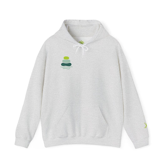 Nature-Inspired Unisex Hooded Sweatshirt, Comfortable Pullover, Casual Clothing, Eco-Friendly Gift, Chill Vibe Hoodie, Relaxing Outfit