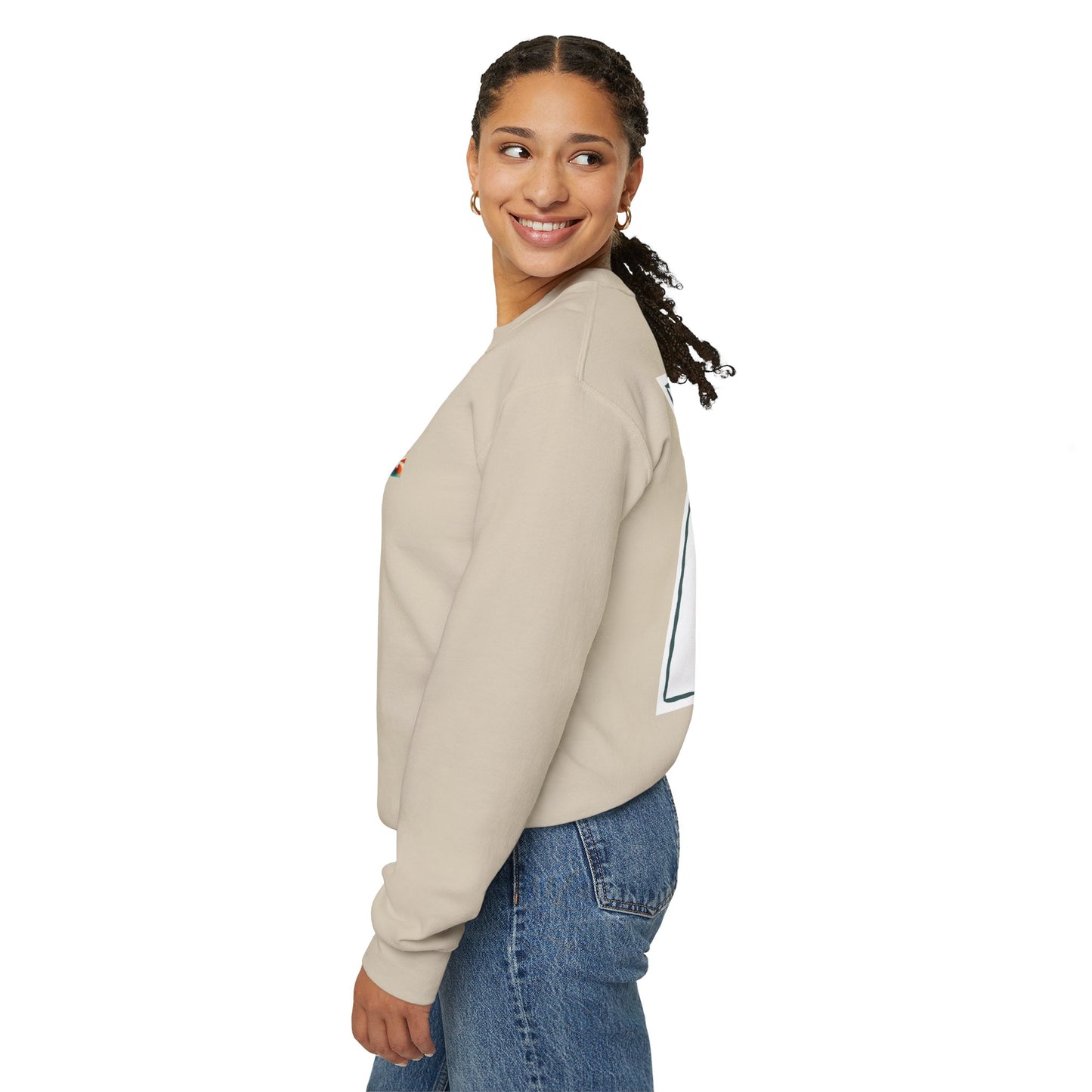 Funky Fish Crewneck Sweatshirt - Zen Frog Cozy & Calm Vibes for All, Perfect Gift for Nature Lovers, Relaxation, and Casual Wear