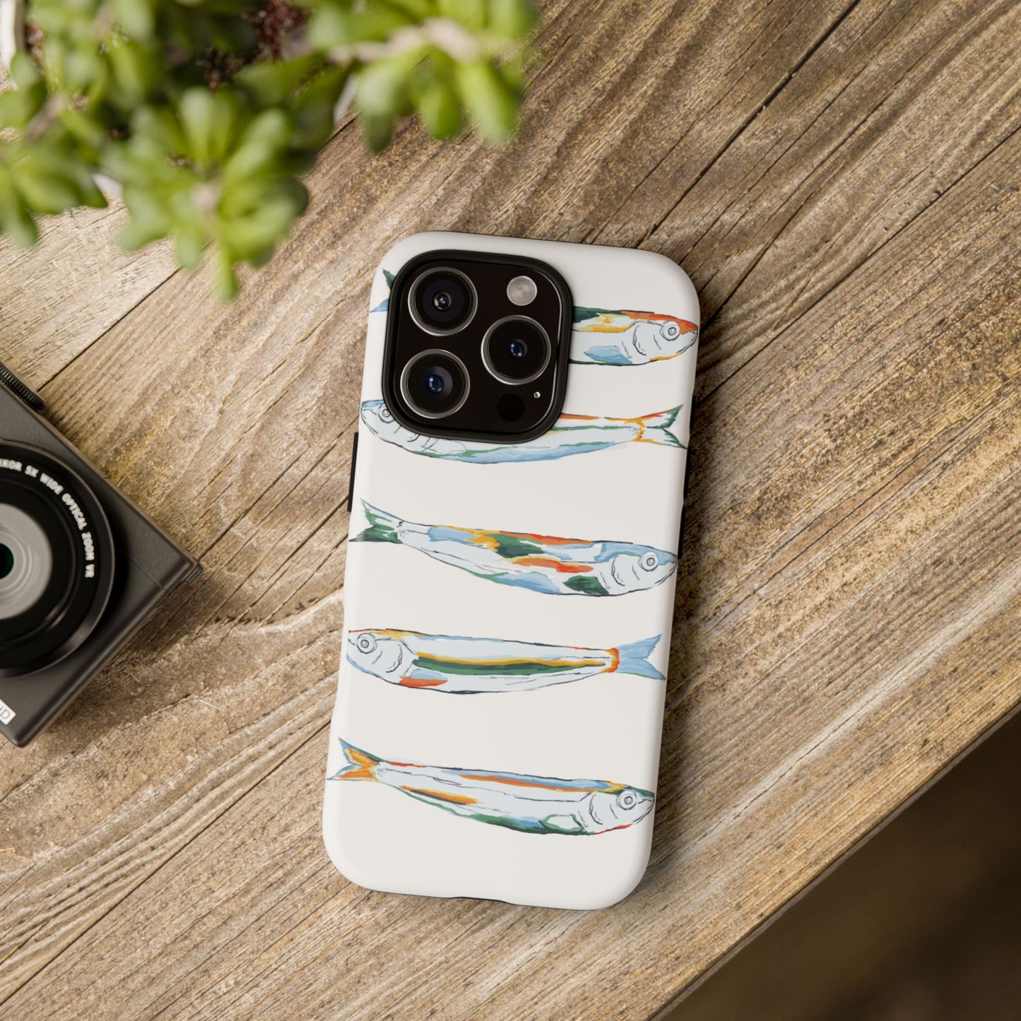 Tough Cases – Artistic Fish Design Phone Case, Unique Gift for Aquatic Lovers, Perfect for Birthdays, Holidays, and Everyday Use, Quirky Cases, Fun Phone Cases