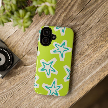 Trendy Star Phone Case | Tough Cases, Gift for Him/Her, Durable Smartphone Cover, Phone Accessories, Summer Vibes