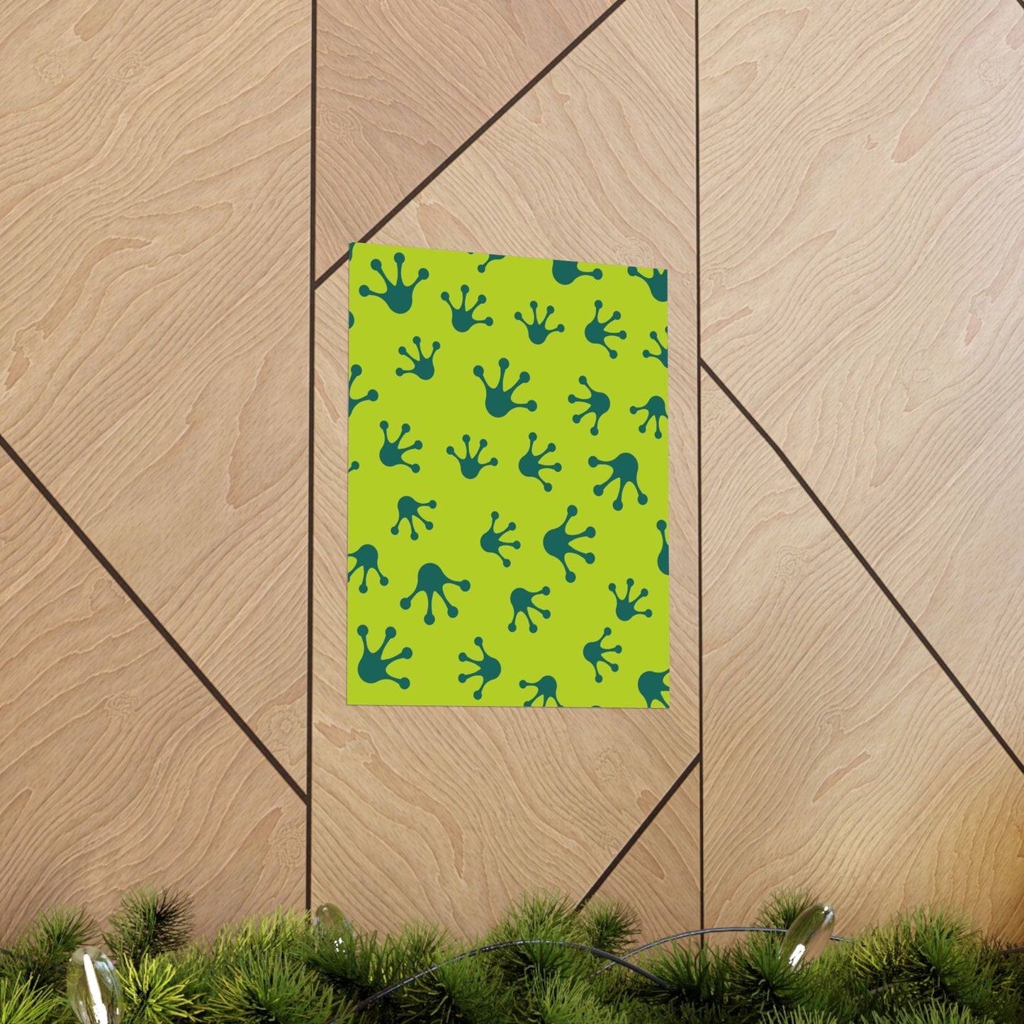 Colorful Frog Splash Vertical Posters, Whimsical Home Decor, Kids Room Art, Nursery Wall Art, Eco-Friendly Prints