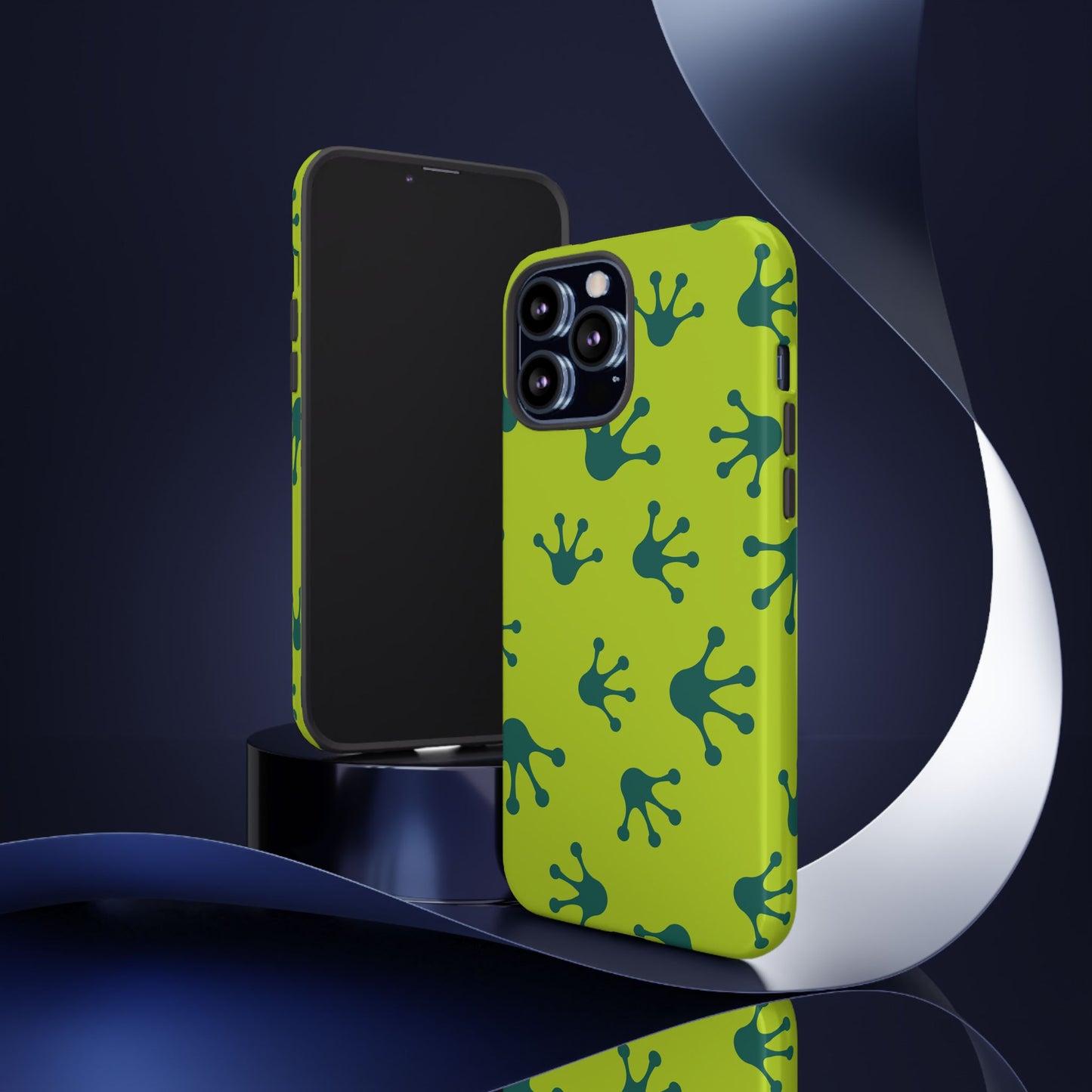Frog Pattern Phone Case, Fun and Colorful Phone Cover, Durable Phone Protection, Gifts for Nature Lovers, Unique Accessory