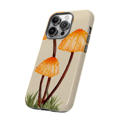 Mushroom Phone Case, Tough Cases for Nature Lovers, Unique Phone Covers, Gifts for Eco Enthusiasts, Fun Protective Cases