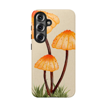 Mushroom Phone Case, Tough Cases for Nature Lovers, Unique Phone Covers, Gifts for Eco Enthusiasts, Fun Protective Cases