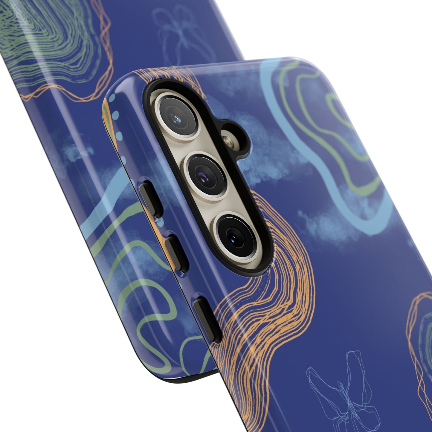 Artistic Phone Case, Abstract Phone Cover, Gift for Her, Modern Design, Boho Phone Case, Unique Phone Accessories