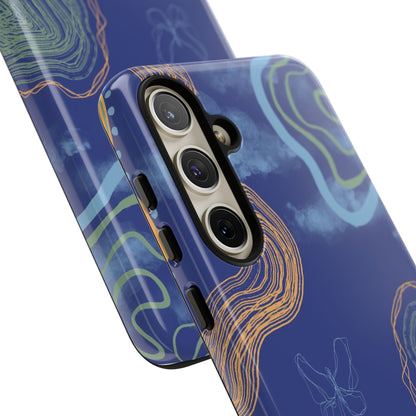 Artistic Phone Case, Abstract Phone Cover, Gift for Her, Modern Design, Boho Phone Case, Unique Phone Accessories