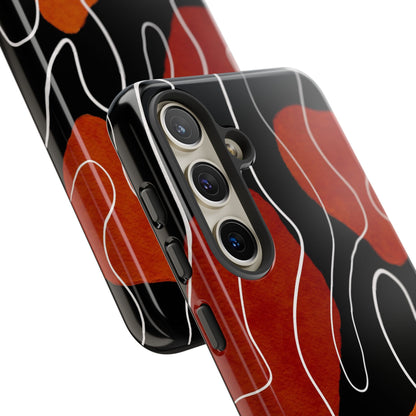 Stylish Phone Case with Abstract Design, Tough Cases for Modern Life, Trendy Phone Accessory, Unique Gift Idea, Holiday Present