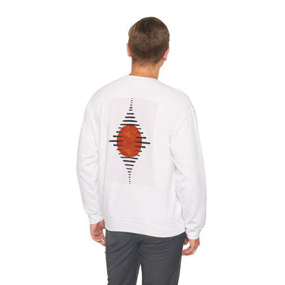 Lotus & Sun Graphic Sweatshirt, Relaxed Fit Crewneck, Perfect Gift for Spring, Cozy Fashion, Unisex Apparel, Gift for Him, Gift for Her, Fall Vibes, Autumn Crewneck