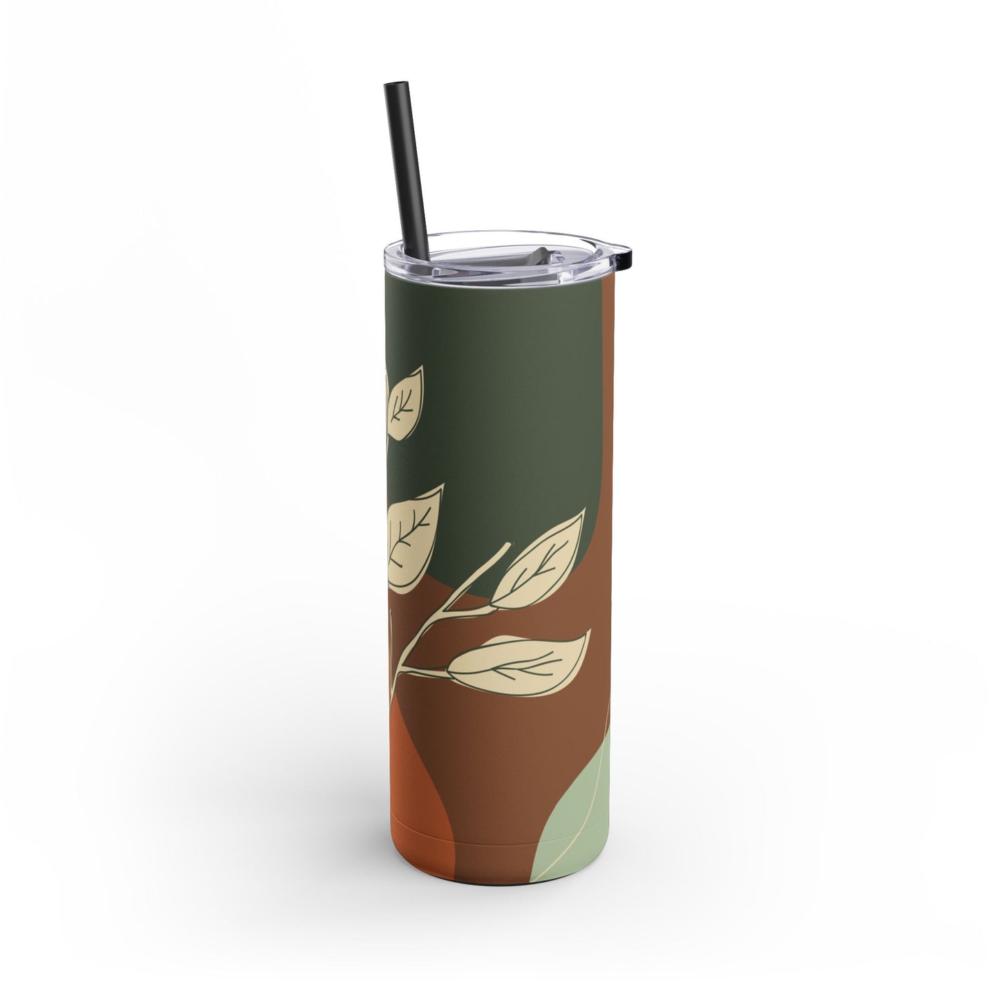 Autumn Leaves Tumbler, Fall Travel Mug, Eco-Friendly Drinkware, Perfect for Gifts, Seasonal Decor, 20oz Skinny Cup