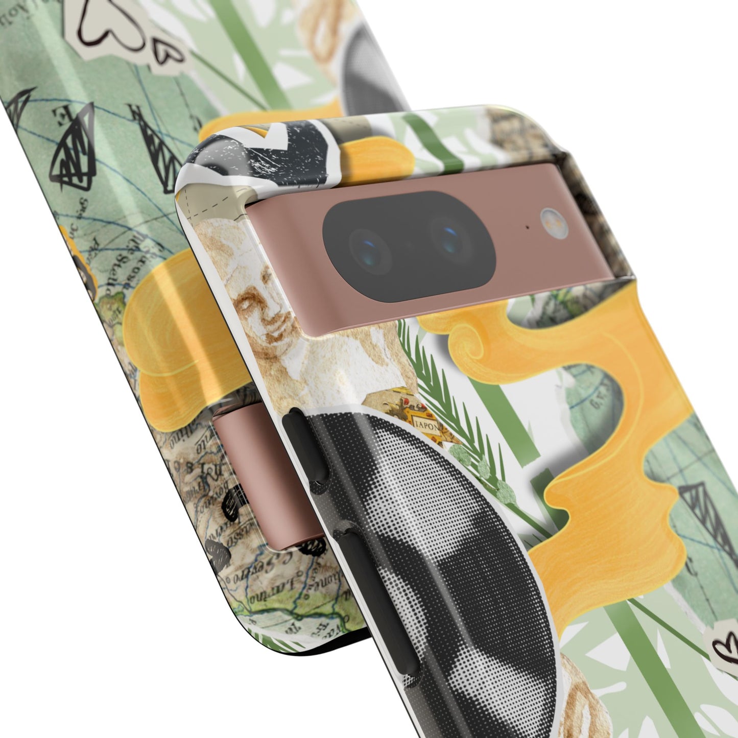 Artistic Phone Case, Unique Cell Phone Cover, Trendy Gifts for Music Lovers, Eco-Friendly Phone Accessory, Stylish Tech Gifts, Cool Cases, Unique Phone Cases