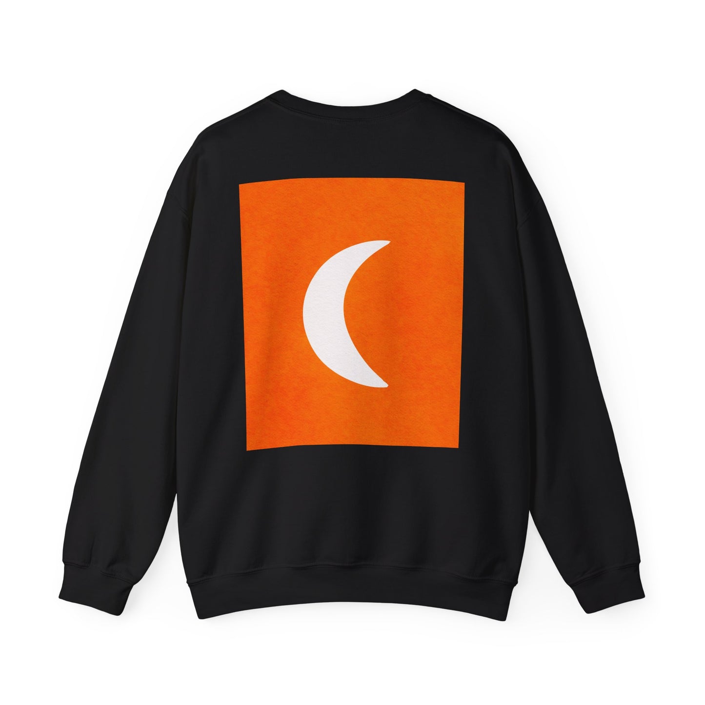 Zen Frog Crewneck Sweatshirt, Cozy Unisex Sweatshirt, Relaxed Fit Fashion, Perfect Gift for Friends, Everyday Style, Casual Wear, Simple Moon Design, Gift for Him, Gift for Her