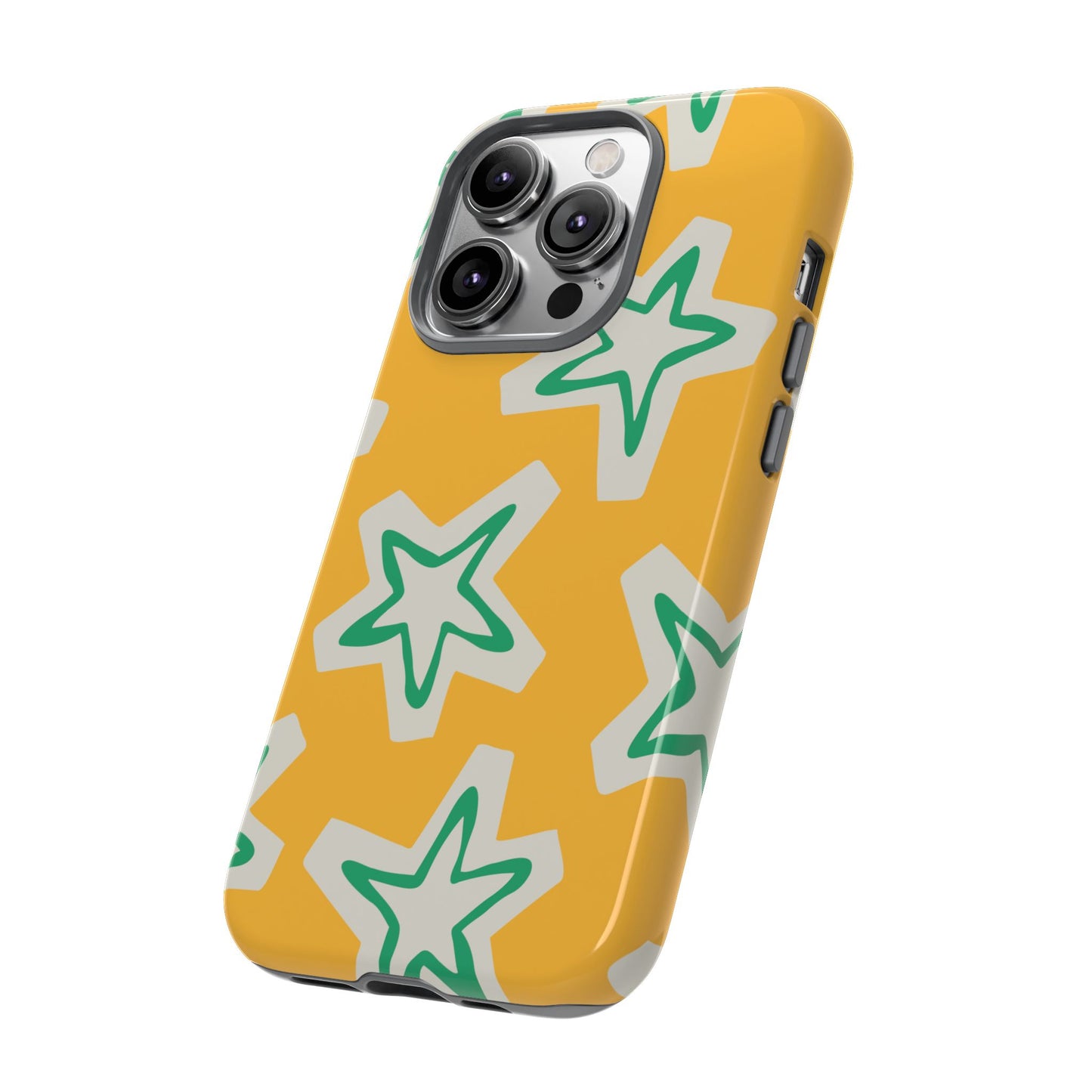 Retro Star Pattern Phone Case | Tough Cases, Colorful Cover for Phones, Phone Accessories, Gift for Her, Trendy Cases